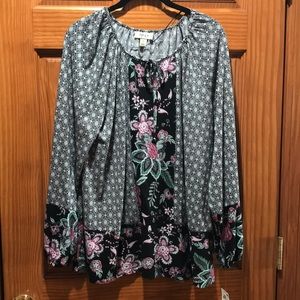 Style & co. Long sleeved shirt.